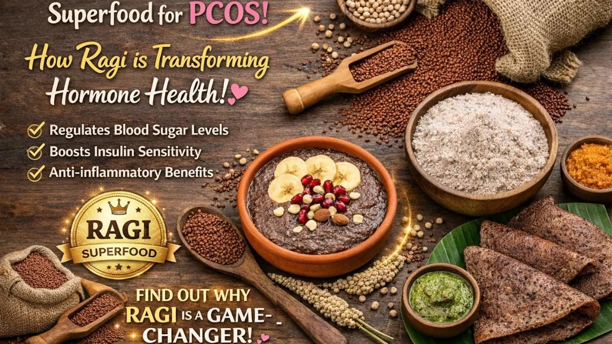 One Superfood for PCOS? How Ragi Is Changing Hormone Health! 💕